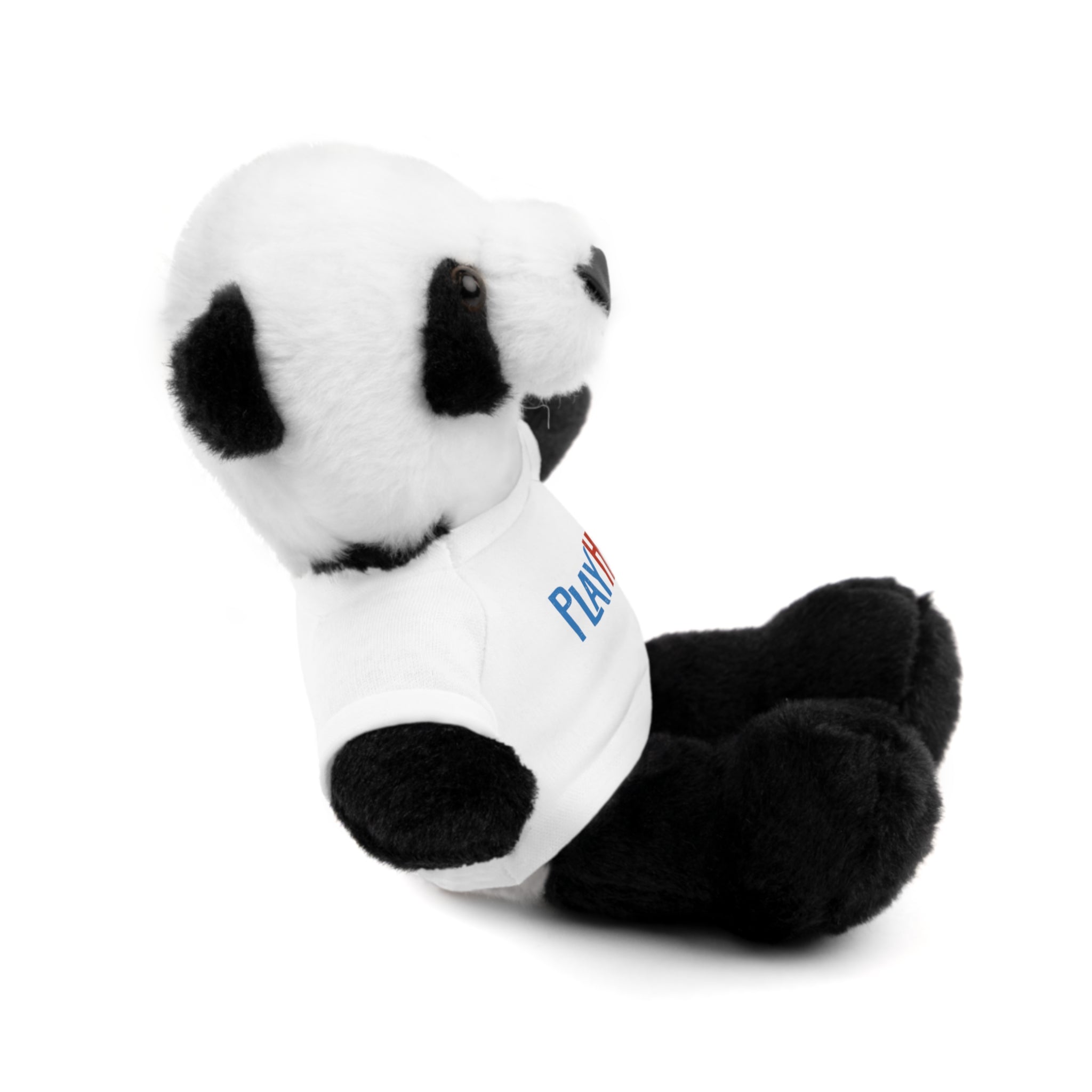 Customizable Stuffed Animal Gift, Plush Toy for Kids, PlayHero Bear with Tee, Birthday Present, Cuddle Buddy, Plush Decor