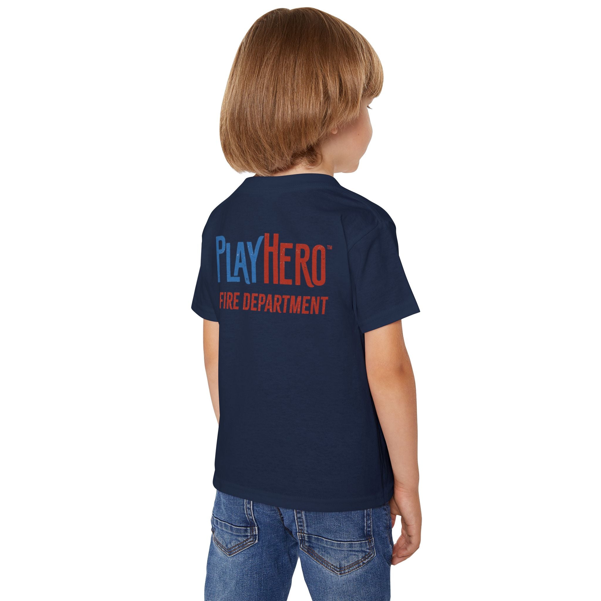 PlayHero Fire Department Toddler Duty Shirt