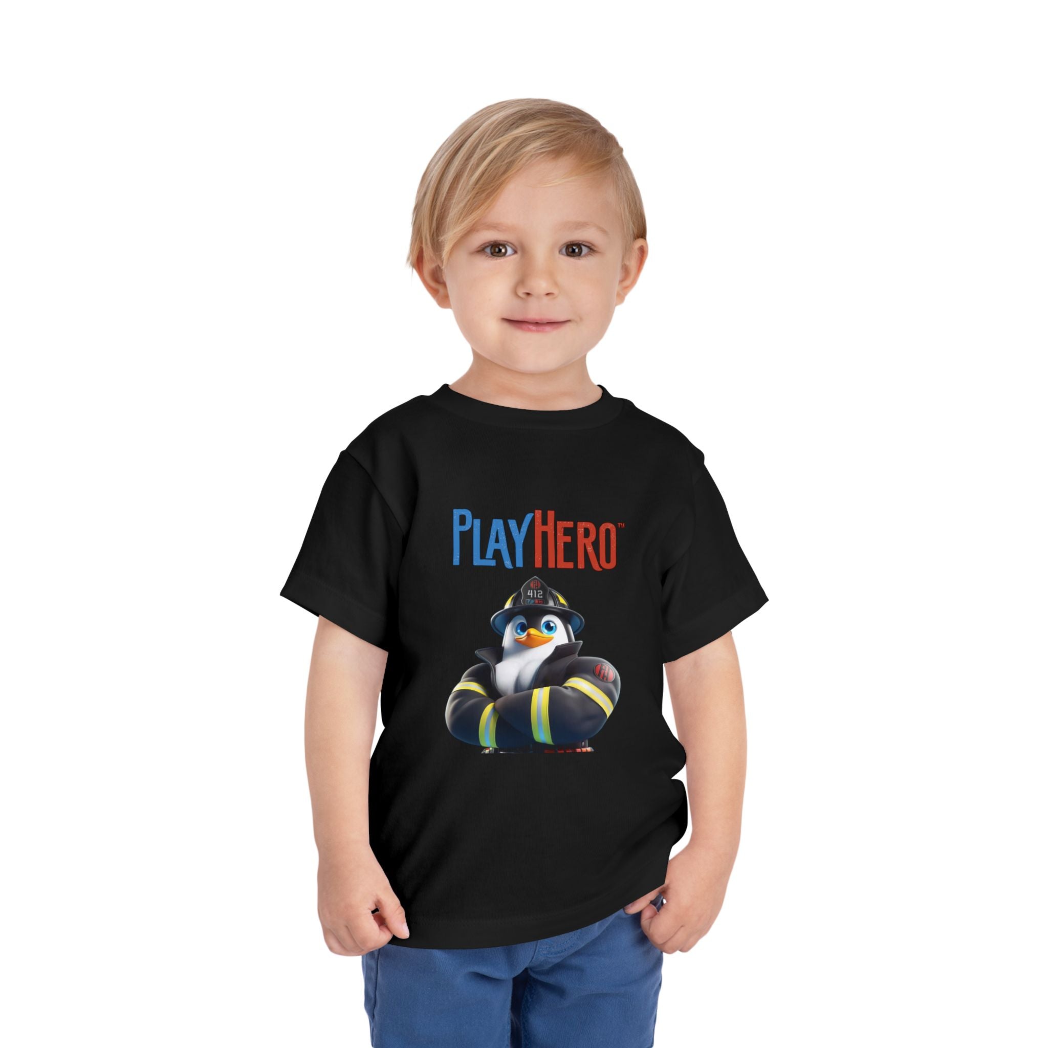 Kids PlayHero Tee - Fun Toddler Shirt for Playtime, Birthday Gift, Summer Outing, Active Lifestyle, Unique Casual Wear