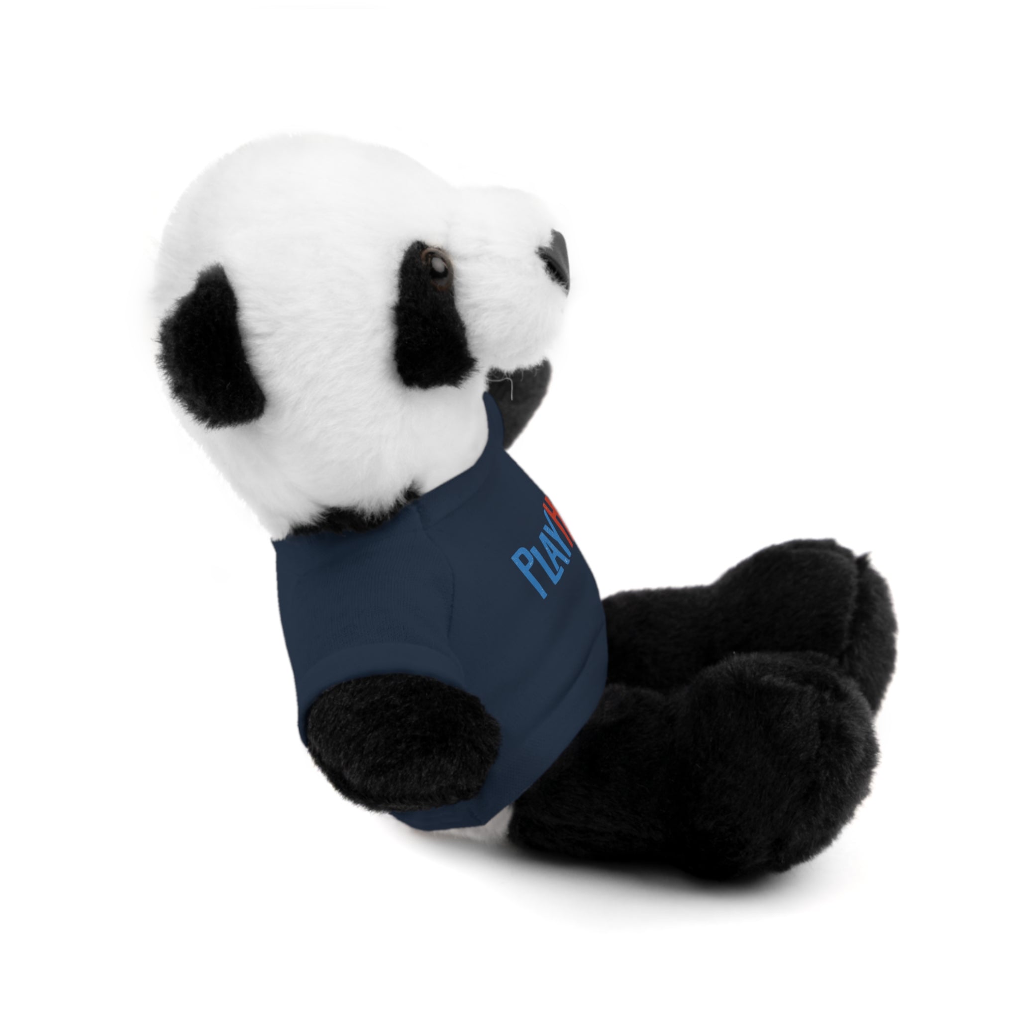 Customizable Stuffed Animal Gift, Plush Toy for Kids, PlayHero Bear with Tee, Birthday Present, Cuddle Buddy, Plush Decor