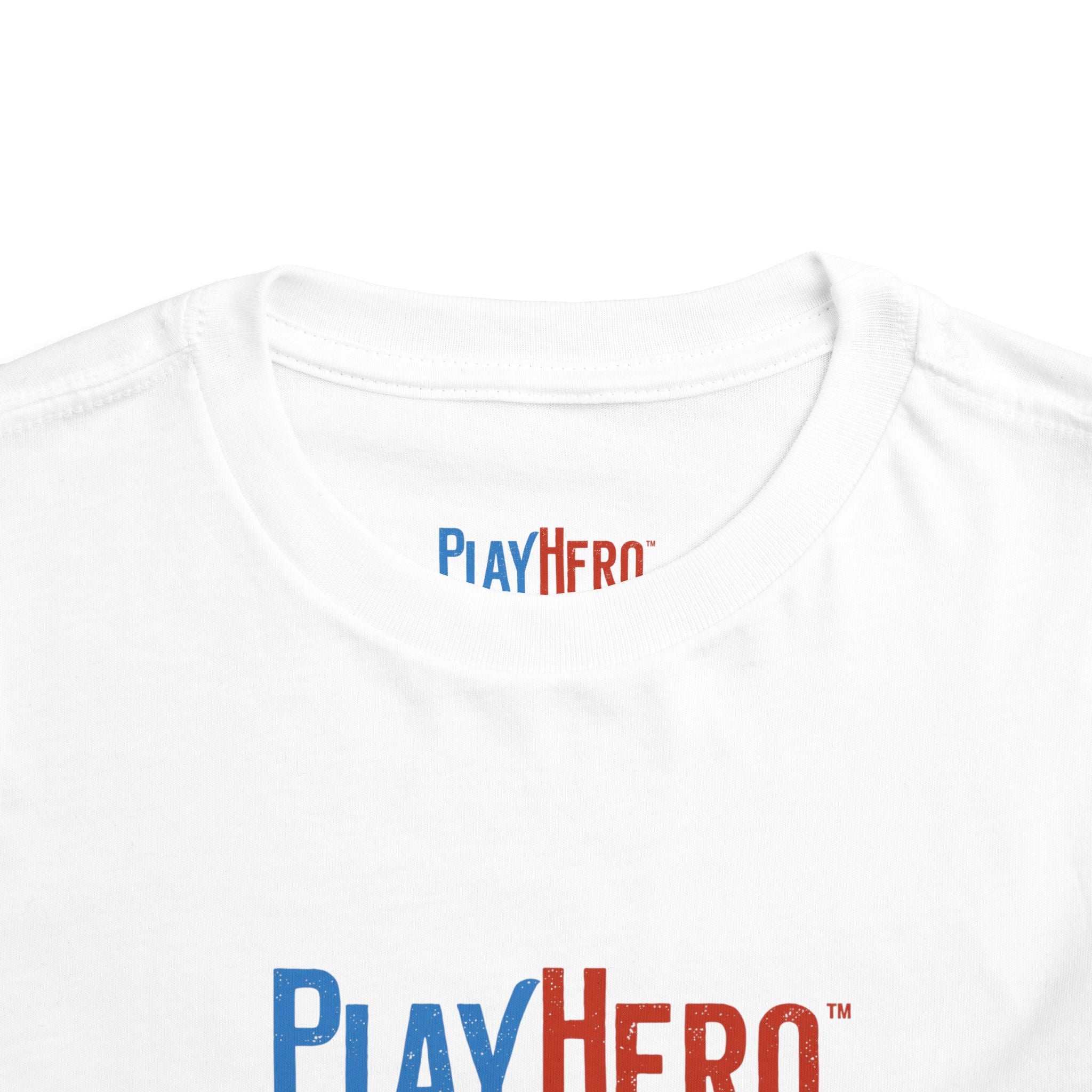 PlayHero Toddler Tee, Fun Superhero Shirt, Kids Playwear, Birthday Gift, Playtime Outfit, Activewear for Little Heroes