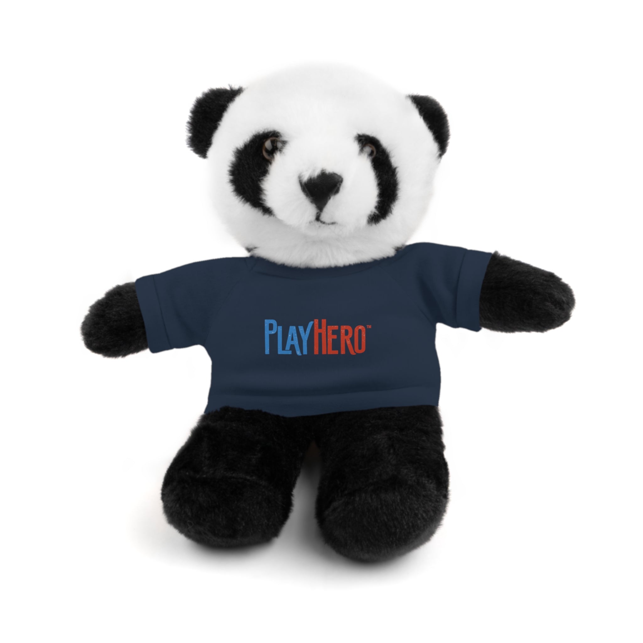 Customizable Stuffed Animal Gift, Plush Toy for Kids, PlayHero Bear with Tee, Birthday Present, Cuddle Buddy, Plush Decor