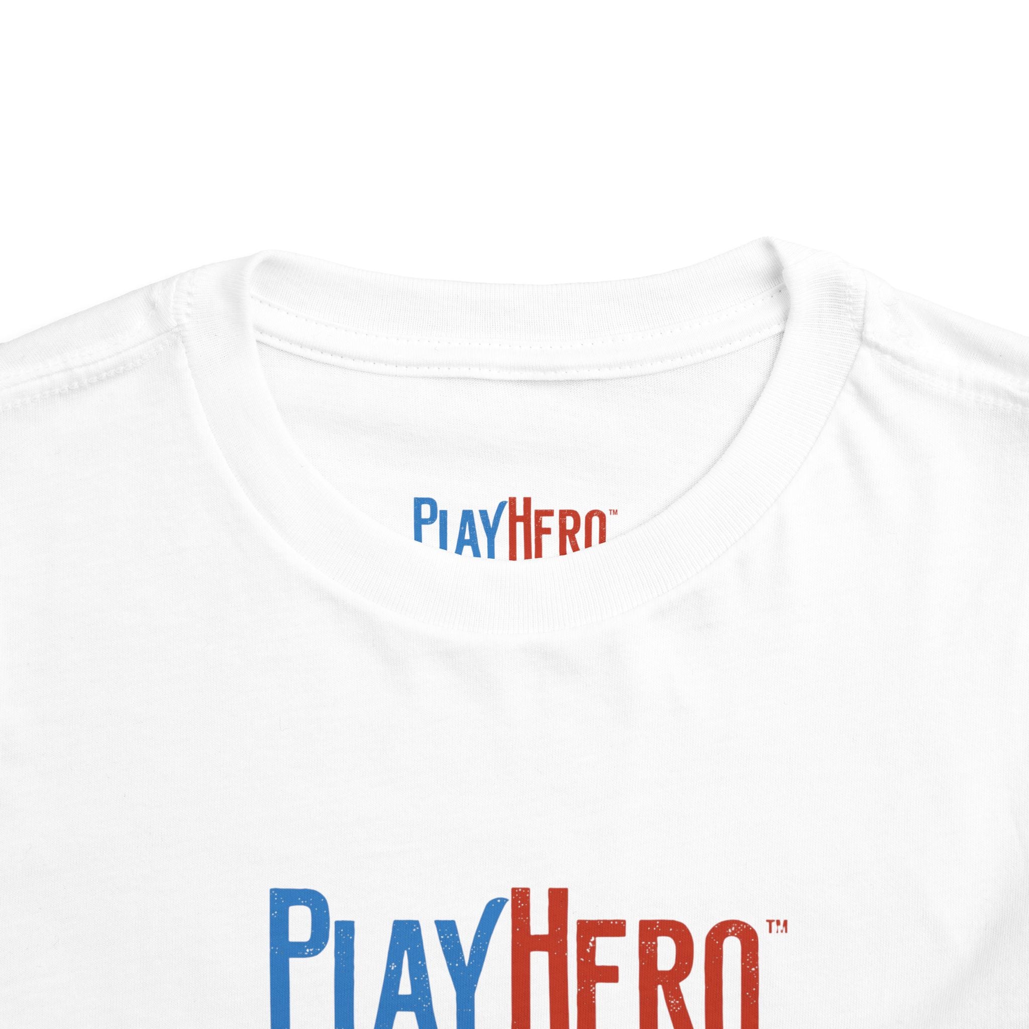 Kids PlayHero Tee - Fun Toddler Shirt for Playtime, Birthday Gift, Summer Outing, Active Lifestyle, Unique Casual Wear