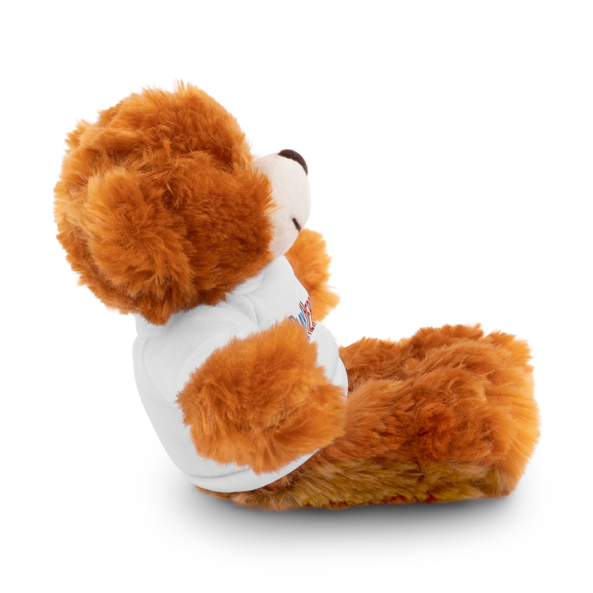 Customizable Stuffed Animal Gift, Plush Toy for Kids, PlayHero Bear with Tee, Birthday Present, Cuddle Buddy, Plush Decor