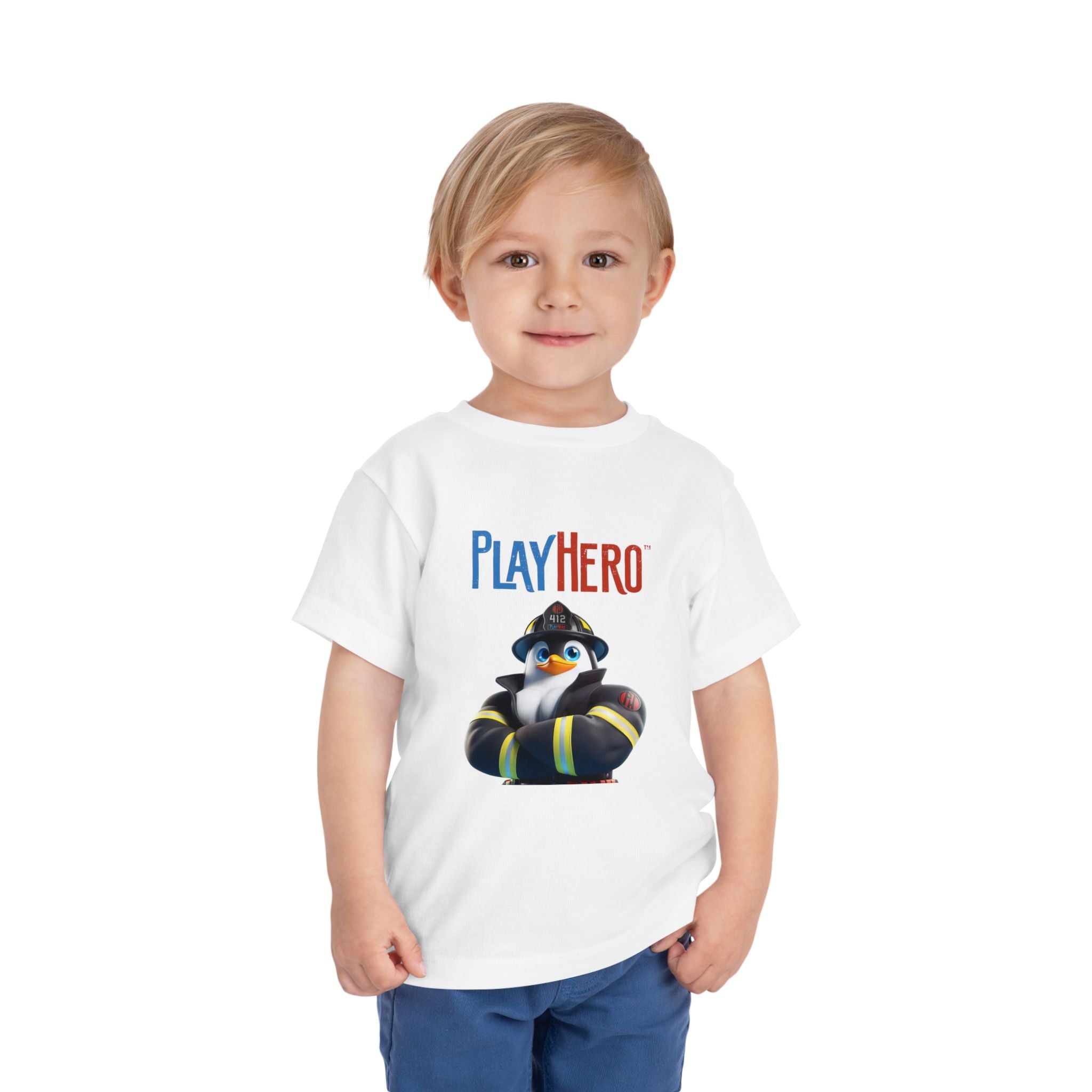 Kids PlayHero Tee - Fun Toddler Shirt for Playtime, Birthday Gift, Summer Outing, Active Lifestyle, Unique Casual Wear