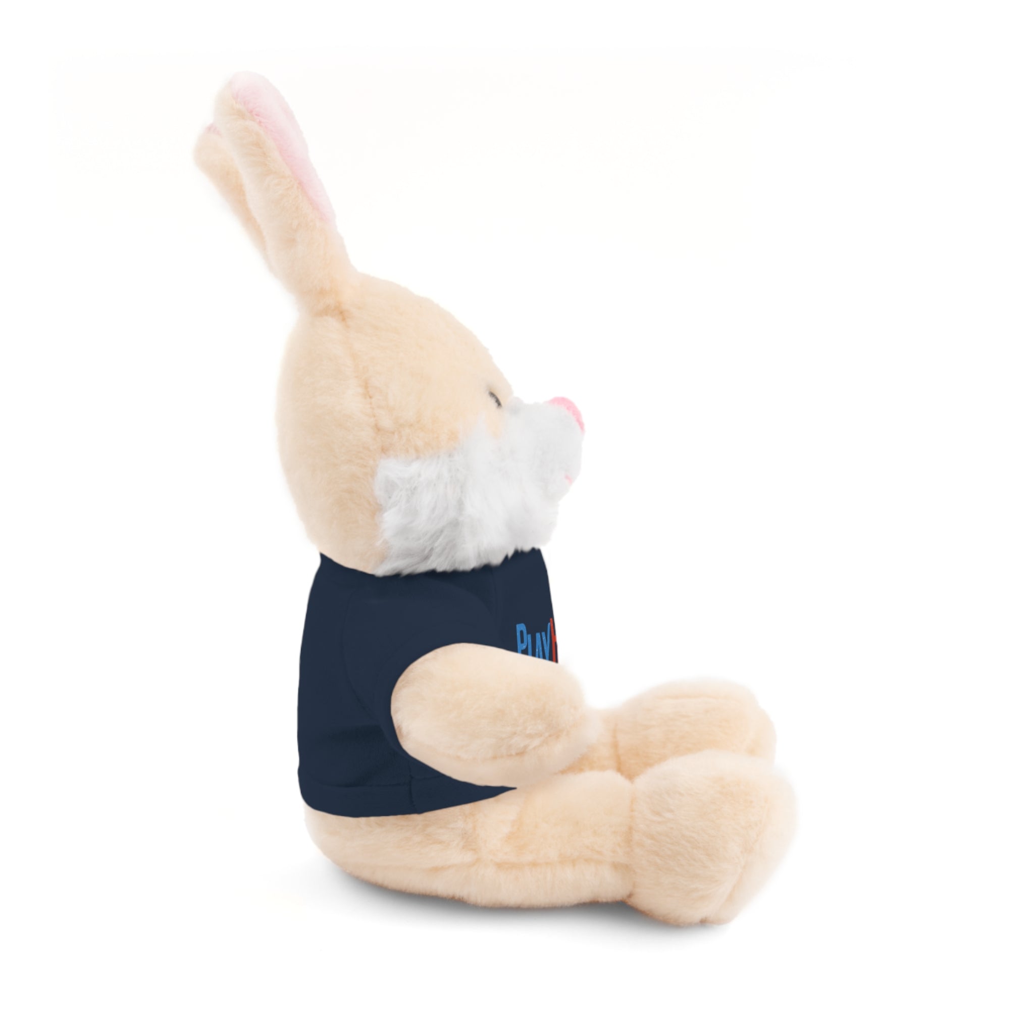 Customizable Stuffed Animal Gift, Plush Toy for Kids, PlayHero Bear with Tee, Birthday Present, Cuddle Buddy, Plush Decor