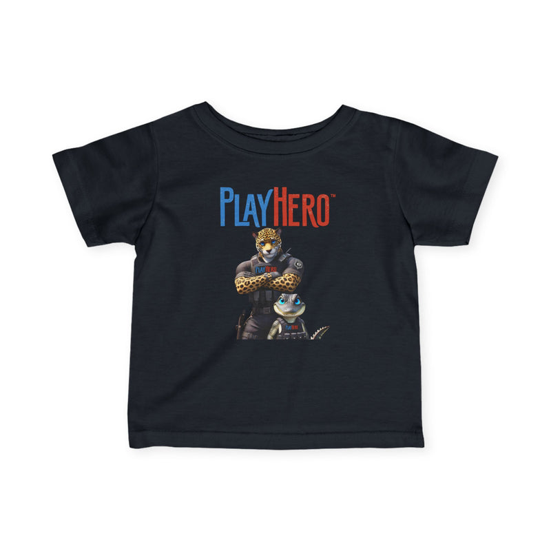 PlayHero Infant Tee - Fun & Playful T-Shirt for Kids, Perfect for Birthdays, Playdates, Gift Ideas, Gear Up and Go!
