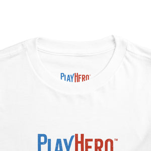 PlayHero Toddler Tee, Fun Superhero Shirt, Kids Playwear, Birthday Gift, Playtime Outfit, Activewear for Little Heroes