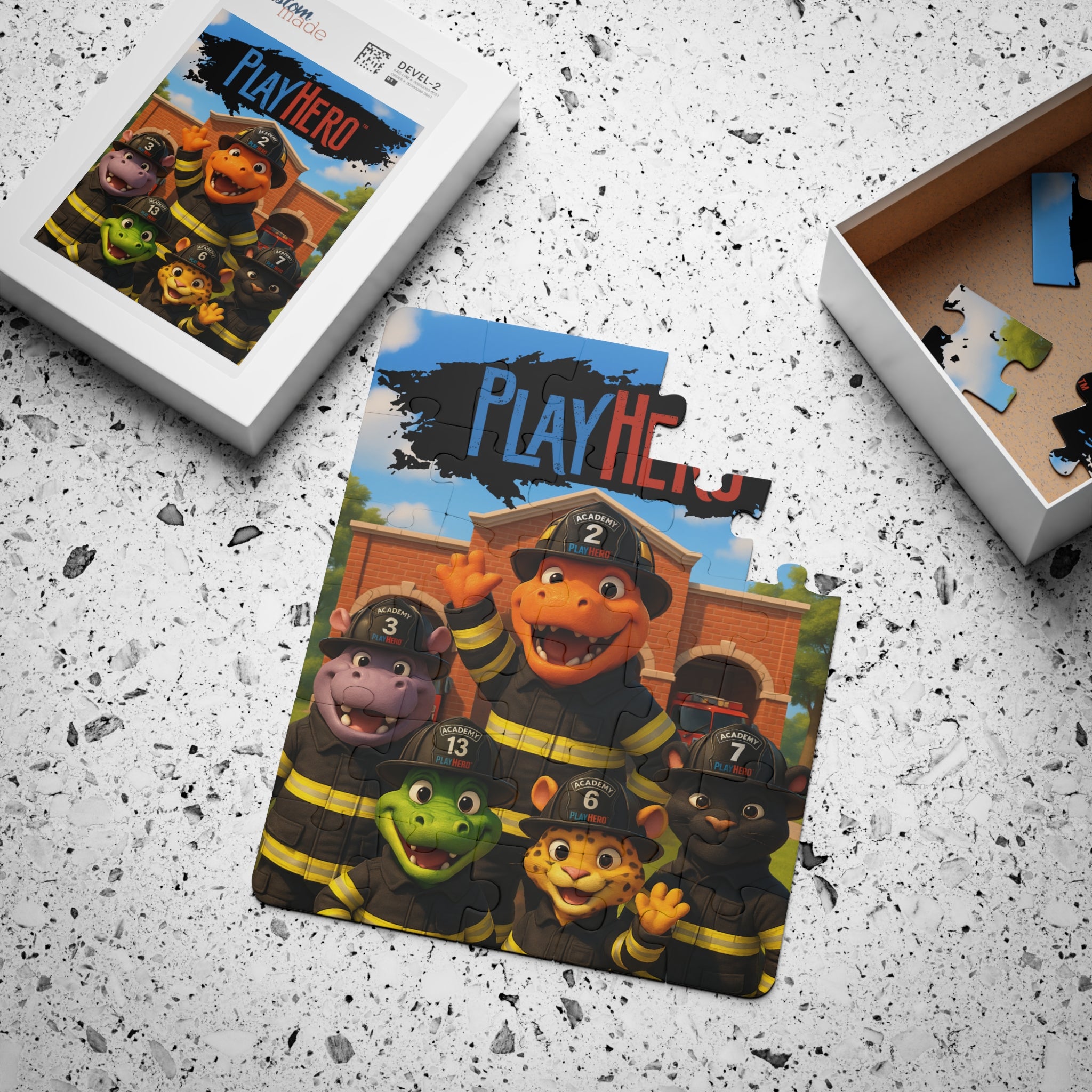 PlayHero Firefighter 30-Piece Puzzle
