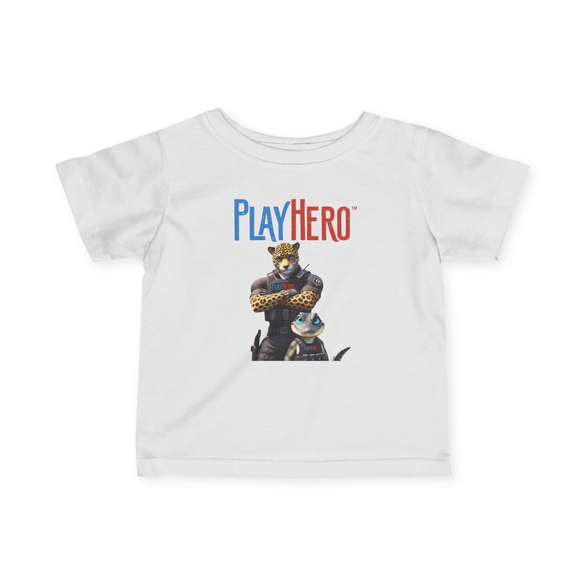 PlayHero Infant Tee - Fun & Playful T-Shirt for Kids, Perfect for Birthdays, Playdates, Gift Ideas, Gear Up and Go!