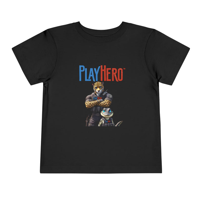 PlayHero Toddler T-Shirt, Fun Playful Tee for Kids, Perfect Birthday Gift, Casual Outing, Superhero Theme, Playtime Apparel