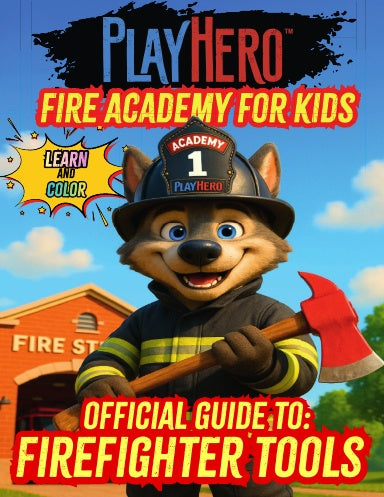 PlayHero Fire Academy For Kids: Official Guide to Firefighter Tools