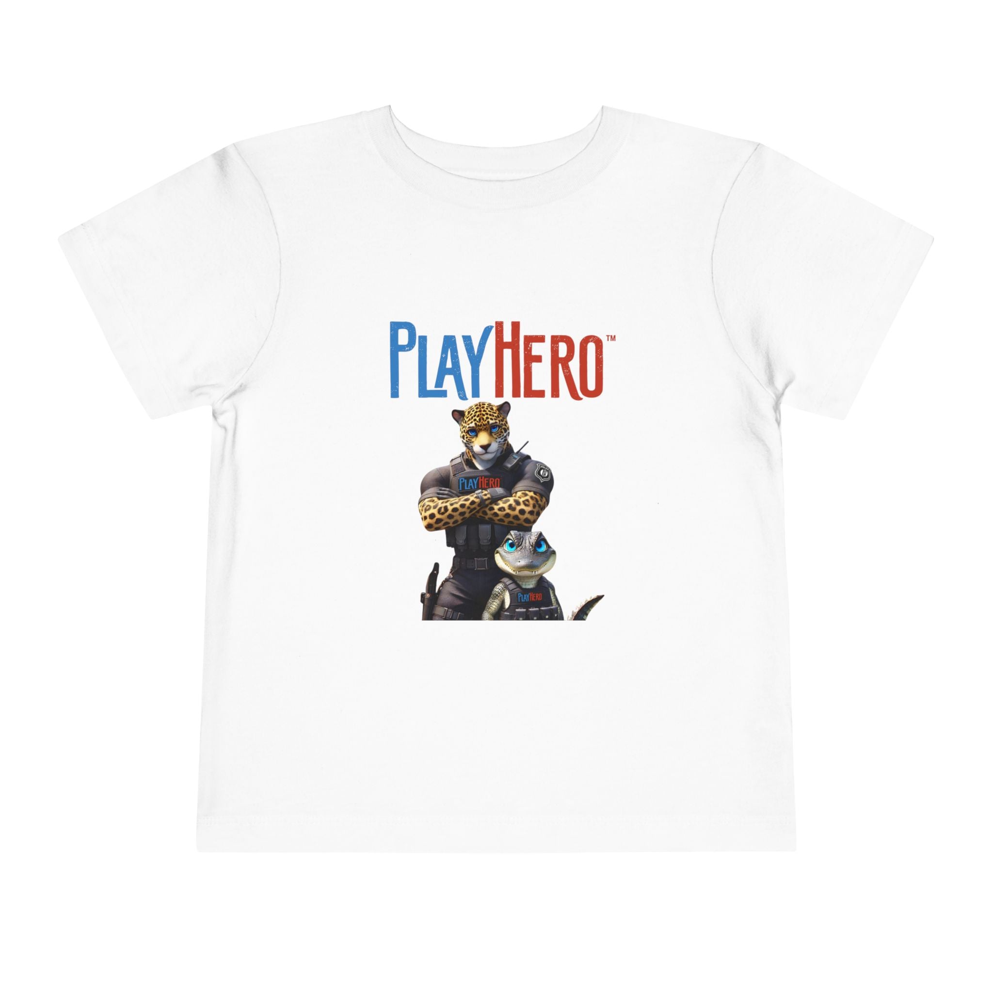 PlayHero Toddler T-Shirt, Fun Playful Tee for Kids, Perfect Birthday Gift, Casual Outing, Superhero Theme, Playtime Apparel