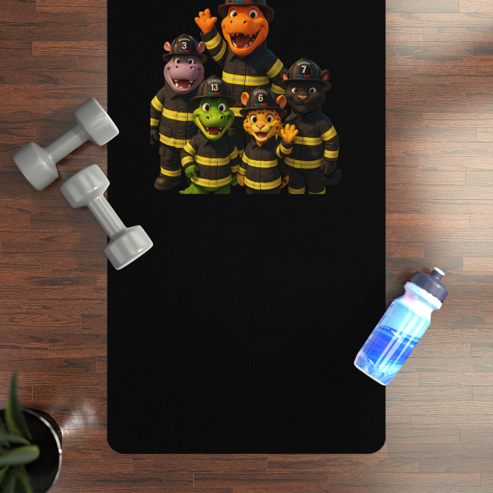 PlayHero Firefighter Academy Yoga Mat