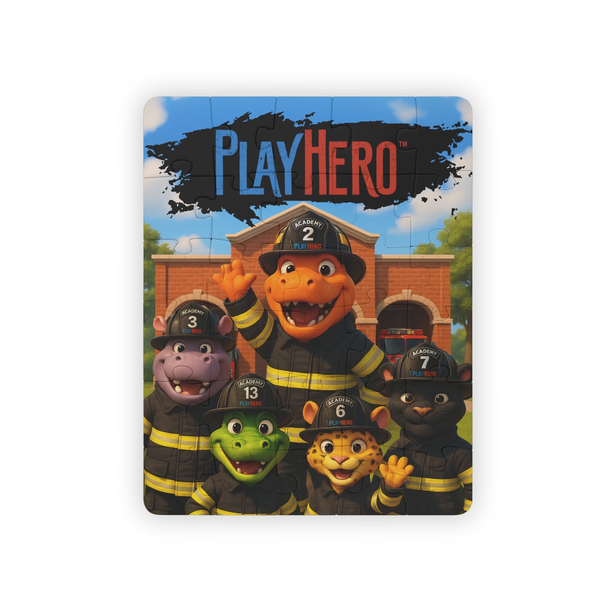 PlayHero Firefighter 30-Piece Puzzle