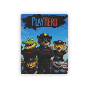 PlayHero Police Officer 30 Piece Kids Puzzle